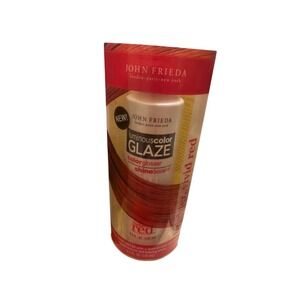 John Frieda Luminous Color Glaze Color Glosser Shine Booster Radiant Red 50%Full